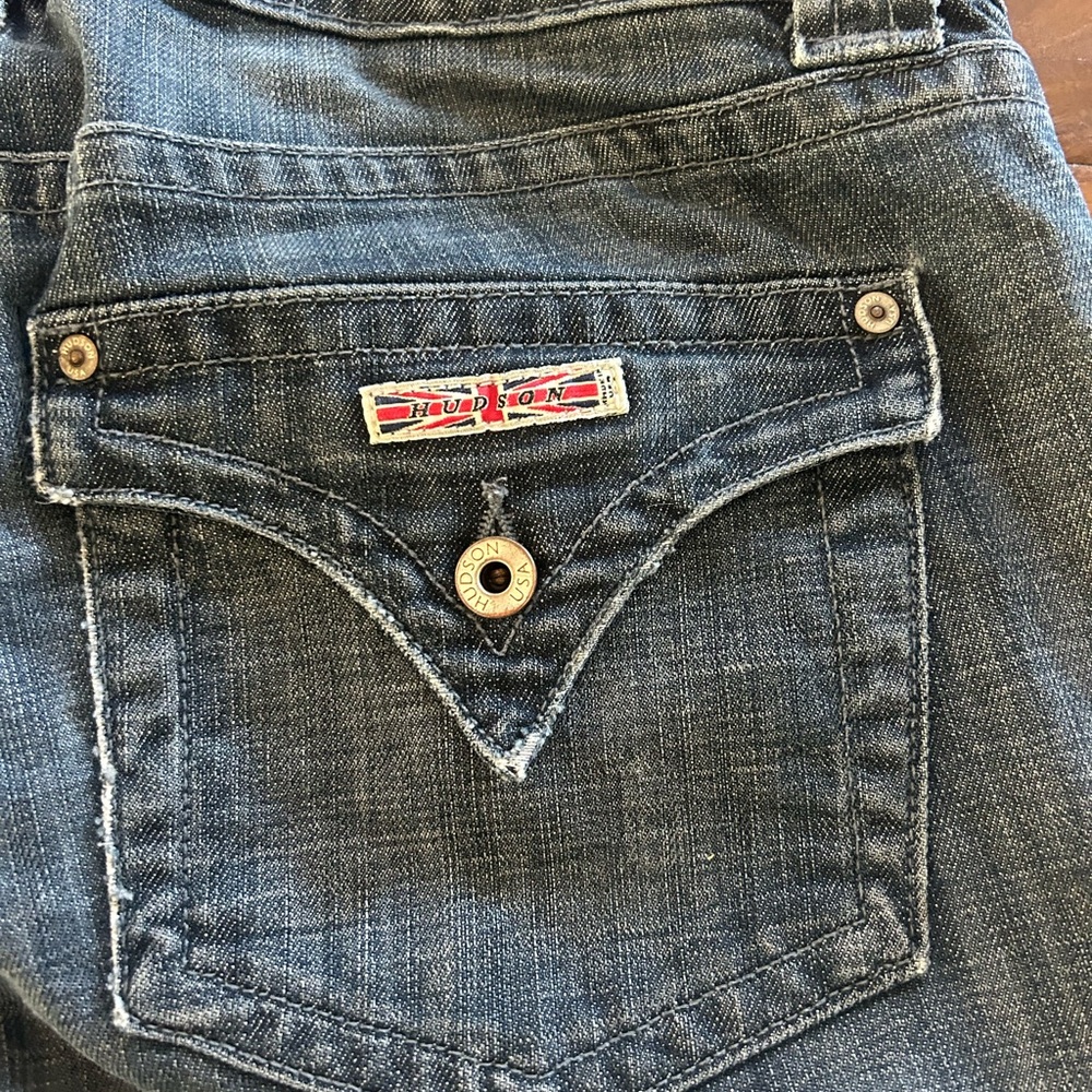 Hudson Dark Blue Tailored Jeans